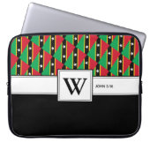 ST KITTS NEVIS Christlich Scripting Laptop Monogra Laptopschutzhülle (Vorderseite)