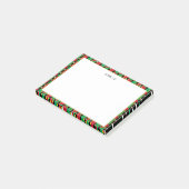 ST KITTS NEVIS Christlich Scripting Post-it Klebezettel (angewinkelt)