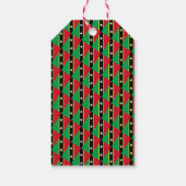 ST KITTS NEVIS Custom Frohe Weihnachtsschrift Geschenkanhänger (Rückseite)