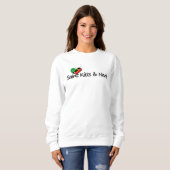 St. Kitts & Nevis Liebe Sweatshirt (Vorne ganz)