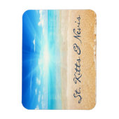 St. Kitts & Nevis Sonnenaufgang Magnet (Vertikal)