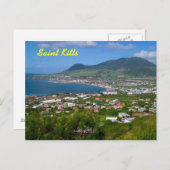 St. Kitts Postkarte (Vorne/Hinten)
