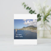 St. Kitts Postkarte (Stehend Vorderseite)