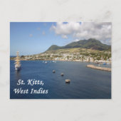 St. Kitts Postkarte (Vorderseite)