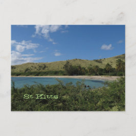 St. Kitts Tropical Beach Foto Postcard Postkarte