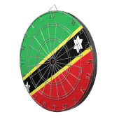 St. Kitts und Nevis Dartscheibe (Vorderseite rechts)