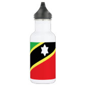 St. Kitts und Nevis Edelstahlflasche (Rechts)