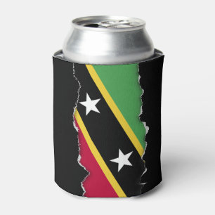 St. Kitts und Nevis Flag Dosenkühler