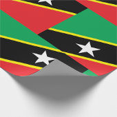 St. Kitts und Nevis Flag Geschenkpapier