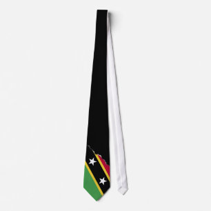 St. Kitts und Nevis Flag Krawatte