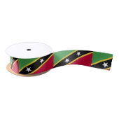 St. Kitts und Nevis Flag Satinband (Spule)