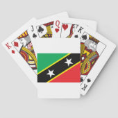 St. Kitts und Nevis Flag Spielkarten (Rückseite)
