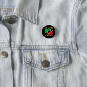 St. Kitts und Nevis Flag Unabhängigkeit Karibik Button (Beispiel)