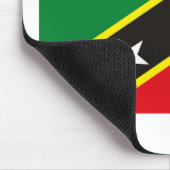 St. Kitts und Nevis-Flagge Mousepad (Ecke)