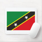 St. Kitts und Nevis-Flagge Mousepad (Mit Mouse)
