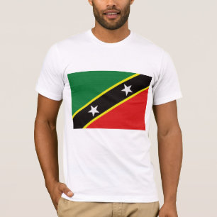St. Kitts und Nevis-Flagge T-Shirt