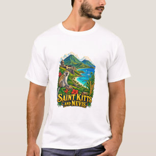 St. Kitts und Nevis Heritage Karibik T-Shirt