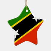 St. Kitts und Nevis Keramik Ornament (Rechts)