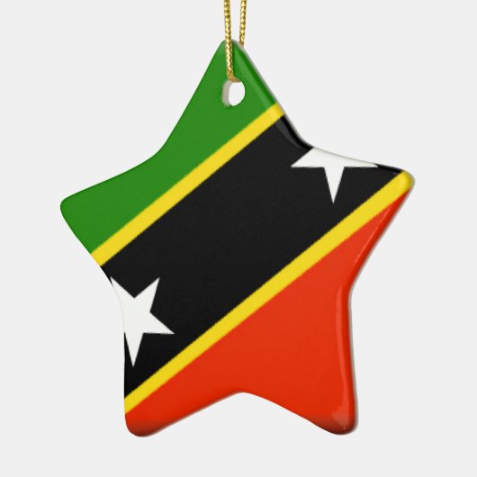 St. Kitts und Nevis Keramik Ornament (Links)