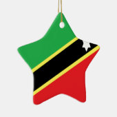St. Kitts und Nevis Keramikornament (Rechts)