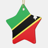 St. Kitts und Nevis Keramikornament (Links)