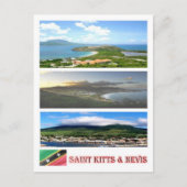 St. Kitts und Nevis - Mosaic - Postkarte (Vorderseite)