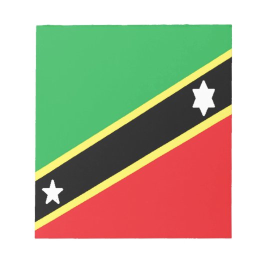 St. Kitts und Nevis Notizblock (Vorderseite)