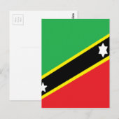 St. Kitts und Nevis Postkarte (Vorne/Hinten)