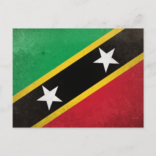 St. Kitts und Nevis Postkarte (Vorderseite)