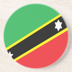 St. Kitts und Nevis Sandstein Untersetzer