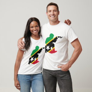 St. Kitts und Nevis Siegel T-Shirt