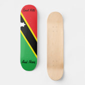 St. Kitts und Nevis Skateboard (Vorderseite)
