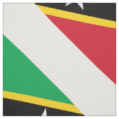 St. Kitts und Nevis Stoff (Muster)