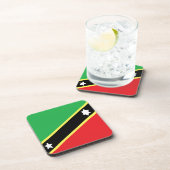 St. Kitts und Nevis Untersetzer (Rechte Seite)
