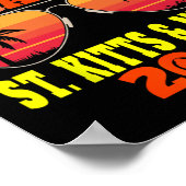 St. Kitts und Nevis Urlaub Familienurlaub 2025 Poster (Ecke)