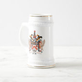St. Kitts und Nevis-Wappen Tasse (Vorderseite Links)