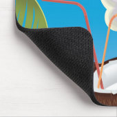 St Kitts Vacation Reiseplakat Mousepad (Ecke)