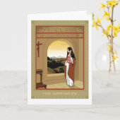 ST. KLARE KARTE (Gelbe Blume)