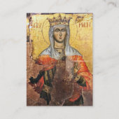 St. Kyriaki of Nicomedia Orthodox Prayer Card      Platzkarte (Vorderseite)