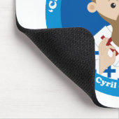 St. Kyril von Jerusalem Mousepad (Ecke)