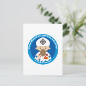 St. Kyril von Jerusalem Postkarte (Stehend Vorderseite)