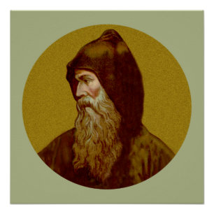 St. Kyrill der Mönch (M 002) 20"x20" Poster 1