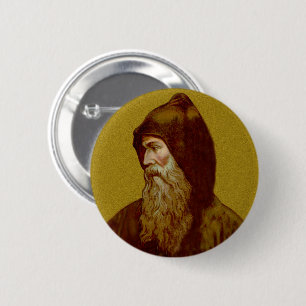 St. Kyrill der Mönch (M 002) Button