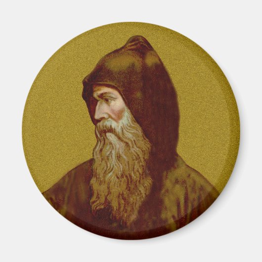 St. Kyrill der Mönch (M 002) Magnet (Vorne)
