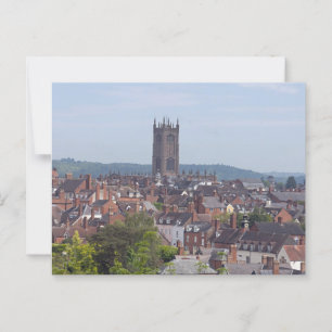 St Laurence Church Ludlow Postkarte