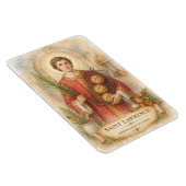 St. Laurentius Schutzpatron der Köche Katholisch Magnet (Rechte Seite)