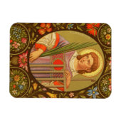 St. Laurentius von Rom (PM 04) Magnet (Horizontal)