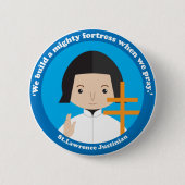 St. Lawrence Justinian Button (Vorderseite)