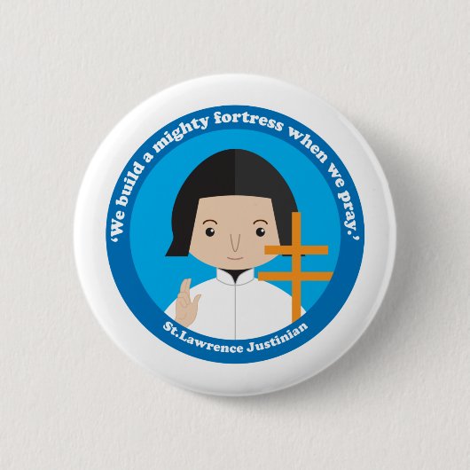 St. Lawrence Justinian Button (Vorderseite)
