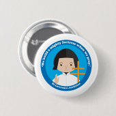 St. Lawrence Justinian Button (Vorne & Hinten)